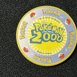 Lugia Pokemon 2000 Nintendo Pokemon The Movie Yellow Promo Coin - Image 2