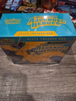 Pokemon TCG Mega Evolution Ascended Heroes ✅ Elite Trainers Box ETB ✅💯 - Image 3