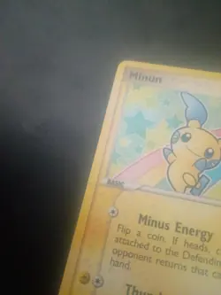 Minun 67/101 Hidden Legends Pokemon TCG Light Play Condition With Crease See Pic - Image 3