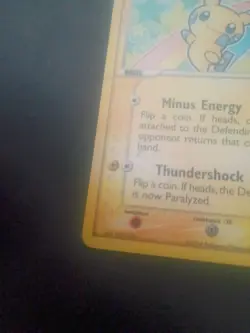 Minun 67/101 Hidden Legends Pokemon TCG Light Play Condition With Crease See Pic - Image 4