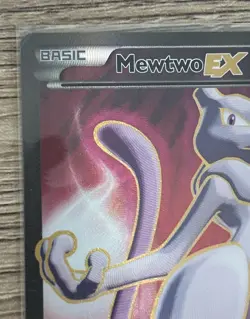 Pokemon TCG Mewtwo EX 158/162 Breakthrough Secret Rare Full Art Holo 2015 - Image 3