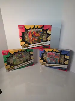 Pokemon Mega Evolution Ascended Heroes Ex Box Set of 3 Factory Sealed - Image 1