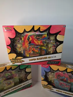 Pokemon Mega Evolution Ascended Heroes Ex Box Set of 3 Factory Sealed - Image 3