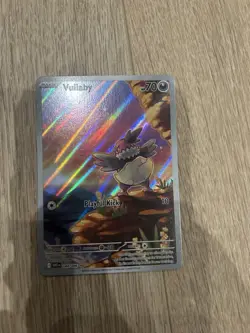 Pokemon TCG Vullaby Illustration Rare Card 144/086 White Flare NM/M - Image 1