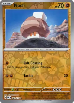 Reverse Holo Nacli 121/193 Common S & V Paldea Evolved Pokemon TCG NM - Image 1