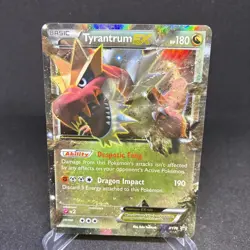 Pokemon Tyrantrum EX XY70 Black Star Promo Ultra Rare Holo - Image 1