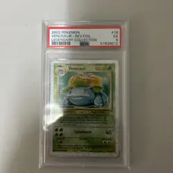 Pokemon Venusaur Legendary Collection Reverse Holo 18/110 PSA 5 English - Image 1