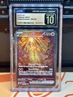 CGC Pristine 10 Chi-Yu ex 259/193 Paldea Evolved SIR Holo EN - Image 1