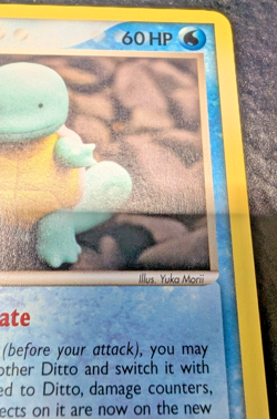 Ditto Squirtle Delta Species 64/113 Common Pokemon TCG - Image 3
