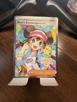 Nintendo Rosa's Encouragement 123/088 Pokemon TCG Full Art Holo - Image 4