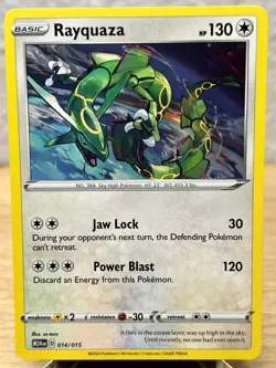 McDonald's Promos 2024 Rayquaza 014/015 Promo Pokemon NM/M - Image 1