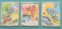 Pokemon First Partner Illustration Collection Series 1 Kanto GEN 1 Starters #2 - Image 1