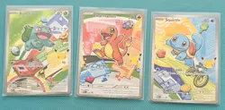 Pokemon First Partner Illustration Collection Series 1 Kanto GEN 1 Starters #1 - Image 1