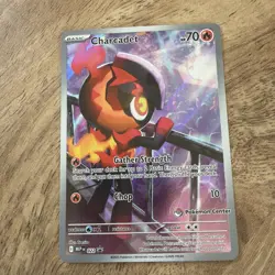 Pokemon TCG - Charcadet MEP 022 Pokemon Center Stamped Promo NM - Image 1