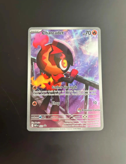 Charcadet - Pokemon Center Stamped 022 Mega Evolution Promo Holo - Image 2