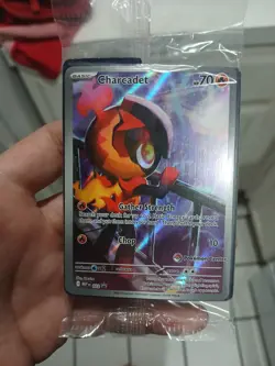 Charcadet Pokemon Center Stamped Black Star Promo 022 Sealed - Image 2