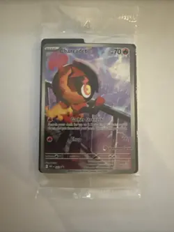Pokemon TCG Charcadet 022 Pokemon Center Stamped Promo (Sealed) - Image 1
