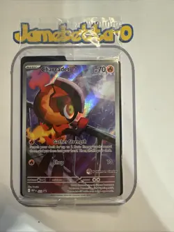 Charcadet 022 Black Star Promo Phantasmal Flames Pokemon Center Stamped Sealed - Image 1