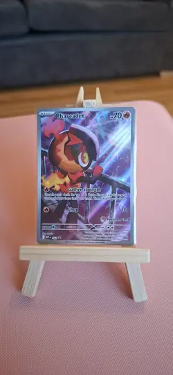 Pokemon TCG Charcadet MEP 022 Pokemon Center Stamped Illustration Rare Promo - Image 2