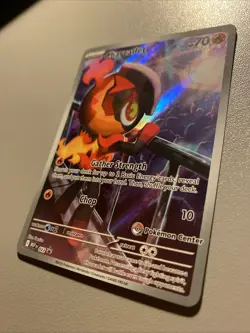 Pokemon Center Stamped Charcadet Black Star Promo Mega 022 NM Condition - Image 3