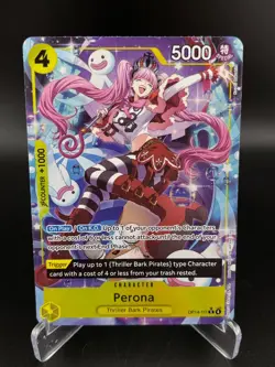 Perona OP14-111 Rare The Azure Sea's Seven One Piece NM - Image 1