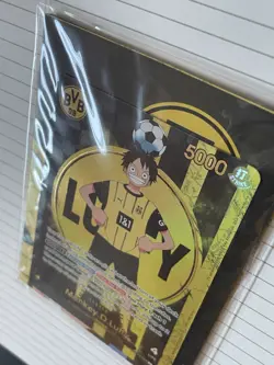 BVB x One Piece Monkey D Luffy Promo Card ST13-003 SEALED - Image 4