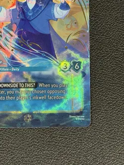 Enchanted Disney Lorcana Hades - Infernal Schemer Foil Legendary 237/204 - Image 3