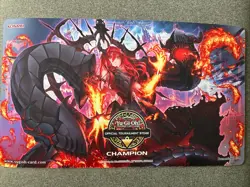 Yugioh Promethean Princess Bestower of Flames Ots Champion 2024 Playmat - Image 1