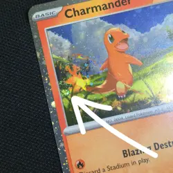 TRIPLE SWIRLS 🌀💫 Charmander 007/091 Cosmos Holo Promo Nintendo Pokemon Card - Image 2