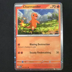TRIPLE SWIRLS 🌀💫 Charmander 007/091 Cosmos Holo Promo Nintendo Pokemon Card - Image 3