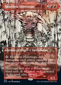 Heartless Hidetsugu -Foil Near Mint MTG Secret Lair - Image 1