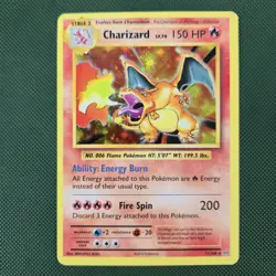 HOLO BLEED ERROR LP Charizard 11/108 XY Evolutions Nintendo Pokemon Card - Image 2