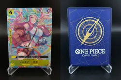 Jewelry Bonney P-113 Mini Illustration Tin Asia Japanese One Piece Promo Card NM - Image 3