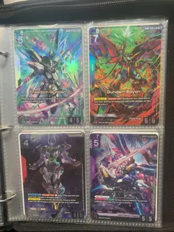 Gundam TCG Card Game LR+ LR R+ C++ C+ Bandai English NM 60 Card Lot Collection - Image 1