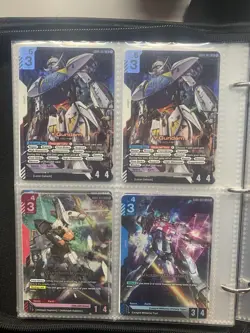 Gundam TCG Card Game LR+ LR R+ C++ C+ Bandai English NM 60 Card Lot Collection - Image 3
