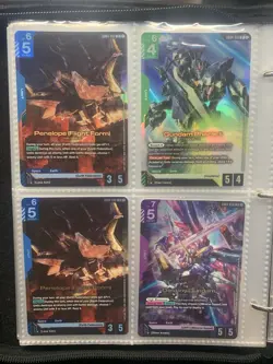 Gundam TCG Card Game LR+ LR R+ C++ C+ Bandai English NM 60 Card Lot Collection - Image 4