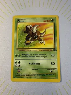 Pokemon TCG Pinsir Jungle Card 25/64 Unlimited Non-Holo, WOTC ✨ - Image 2