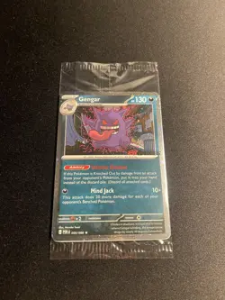 Gengar EB Games Stamped Promo - Sealed SWIRL Pokemon Card🔥👻 - Image 2