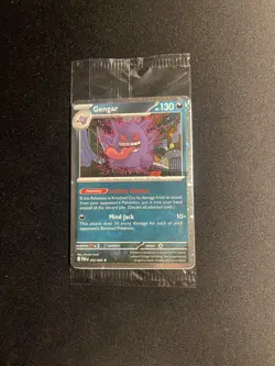 Gengar EB Games Stamped Promo - Sealed SWIRL Pokemon Card🔥👻 - Image 3