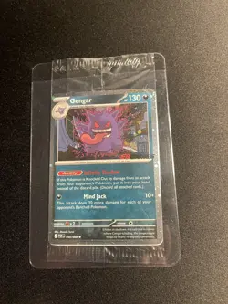 Gengar EB Games Stamped Promo - Sealed SWIRL Pokemon Card🔥👻 - Image 5