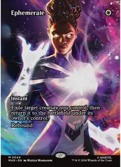 Ephemerate (Borderless) 44 MTG NM - Marvel Universe Eternal-Legal - Image 1