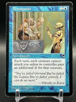 MTG Magic the Gathering Propaganda (80/350) Tempest LP - Image 1