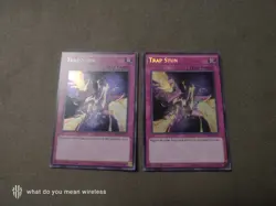 Yu-Gi-Oh Trap Stun Secret Rare 1st Edition LC5D-EN141 NM x2 - Image 1