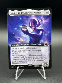 Galactus, Devourer of Worlds (Extended Art) 291 Commander: Marvel Super Heroes - Image 1