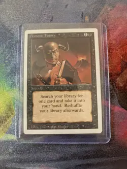 Demonic Tutor - Revised Edition (3ED) - LIGHTLY PLAYED MTG - Image 1