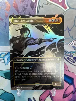 Avatar #313 Fire Lord Azula Borderless Foil B1R4C136 - Image 1