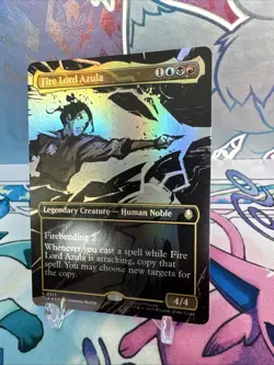 Avatar #313 Fire Lord Azula Borderless Foil B1R4C136 - Image 3