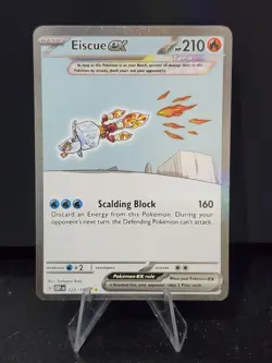 Eiscue EX 222/197 Special Illustration Rare - Obsidian Flames Pokemon TCG - NM - Image 1