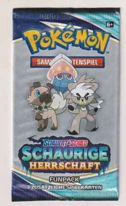 Pokemon Schwert und Schild Schaurige Herrschaft Probepack - Funpack Deutsch - Image 1