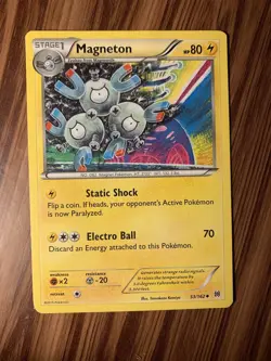 Magneton #53/162 XY: Uncommon - Pokemon Card. TCG Tomokazu 2015 - Image 2